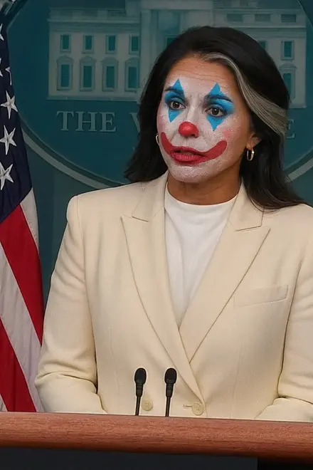 Tulsi announcing her cuts