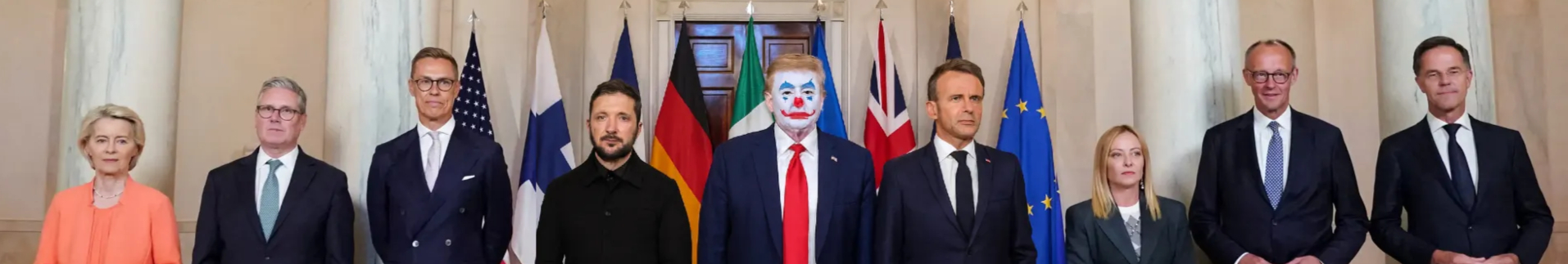 Donny and European Leaders - Cropped