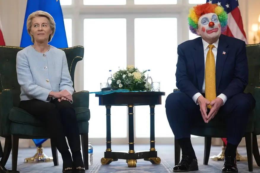 Donny and Ursula von der Leyen