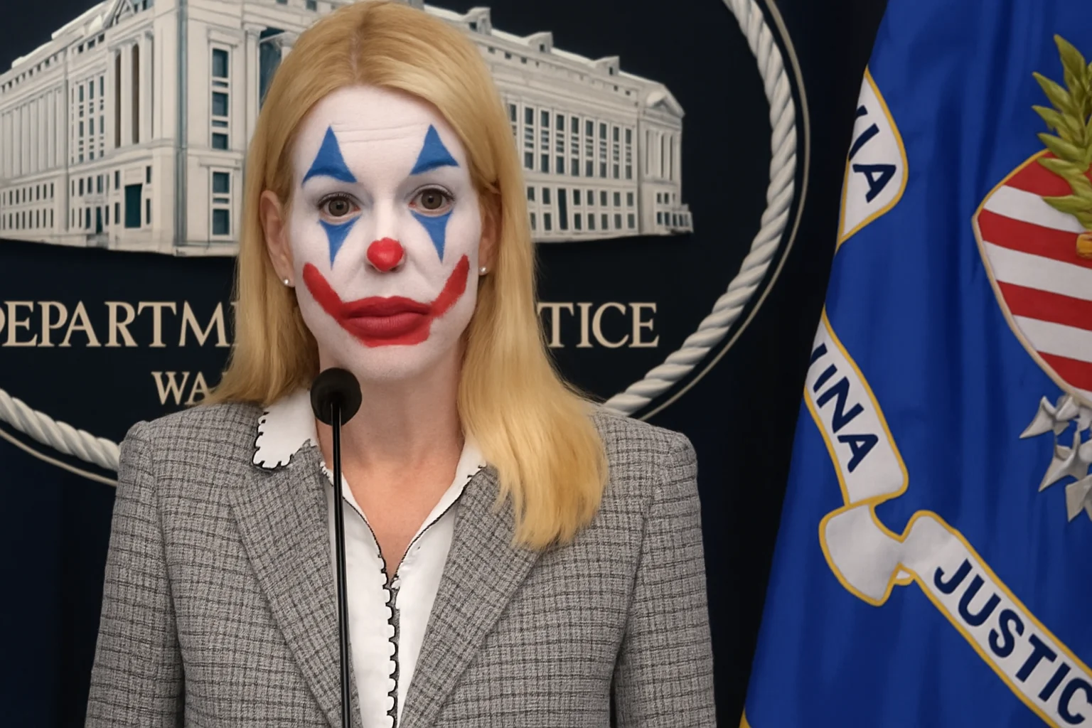Pam Bondi Clown 6th June