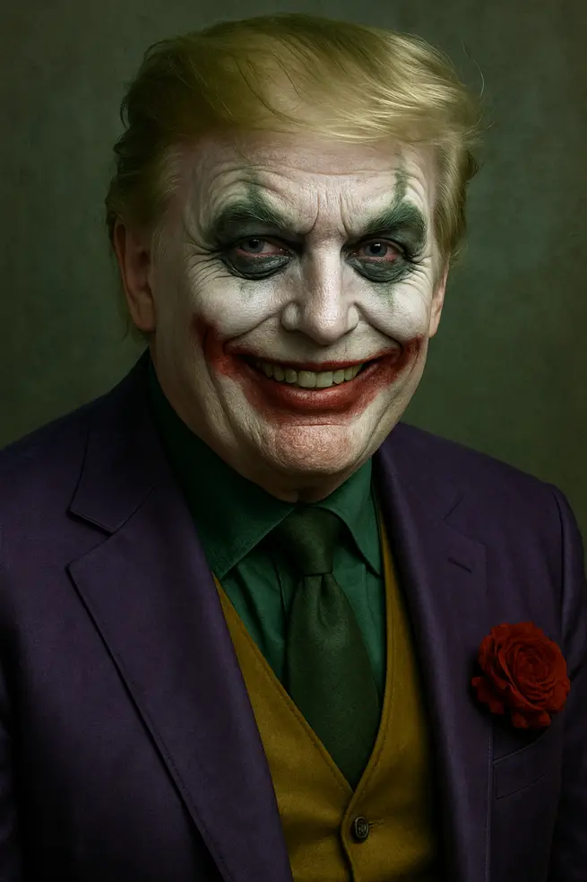 Donny as the Joker