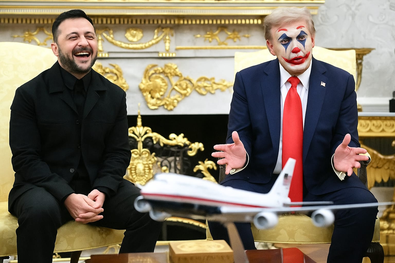 Donny threatens a war to stay in power