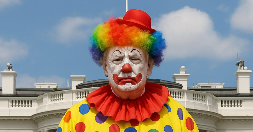 Donny Clown White House Cropped