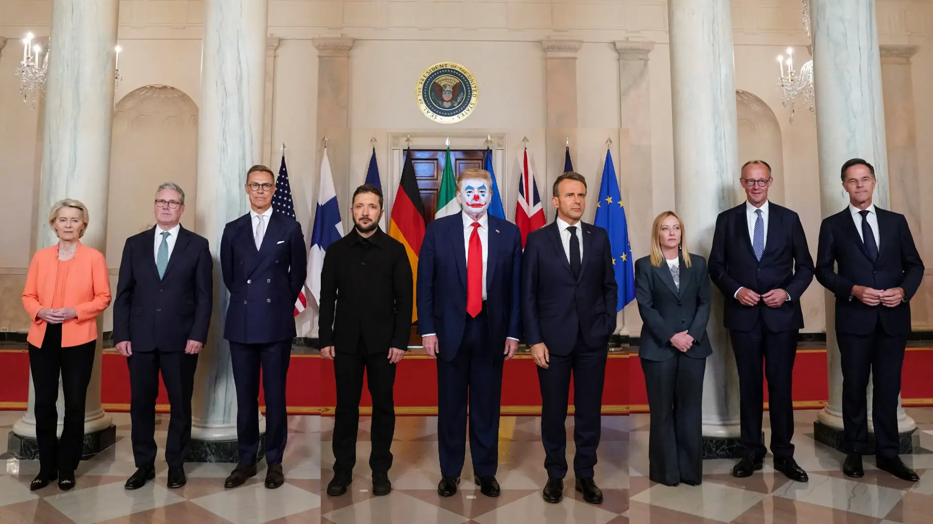 Donny and European Leaders 2025-08-18