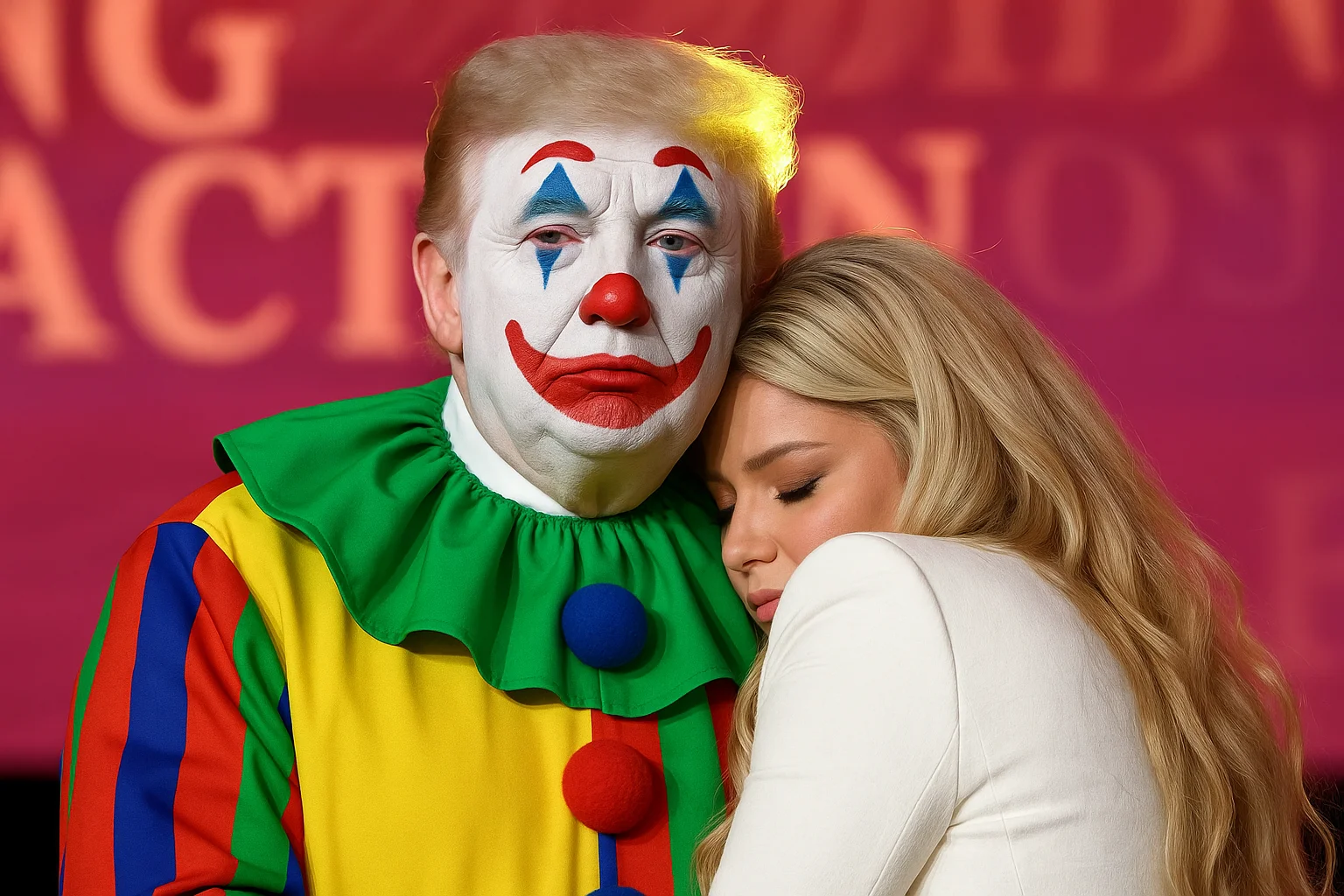 Donny and Charlie Kirk's Widow at Memorial
