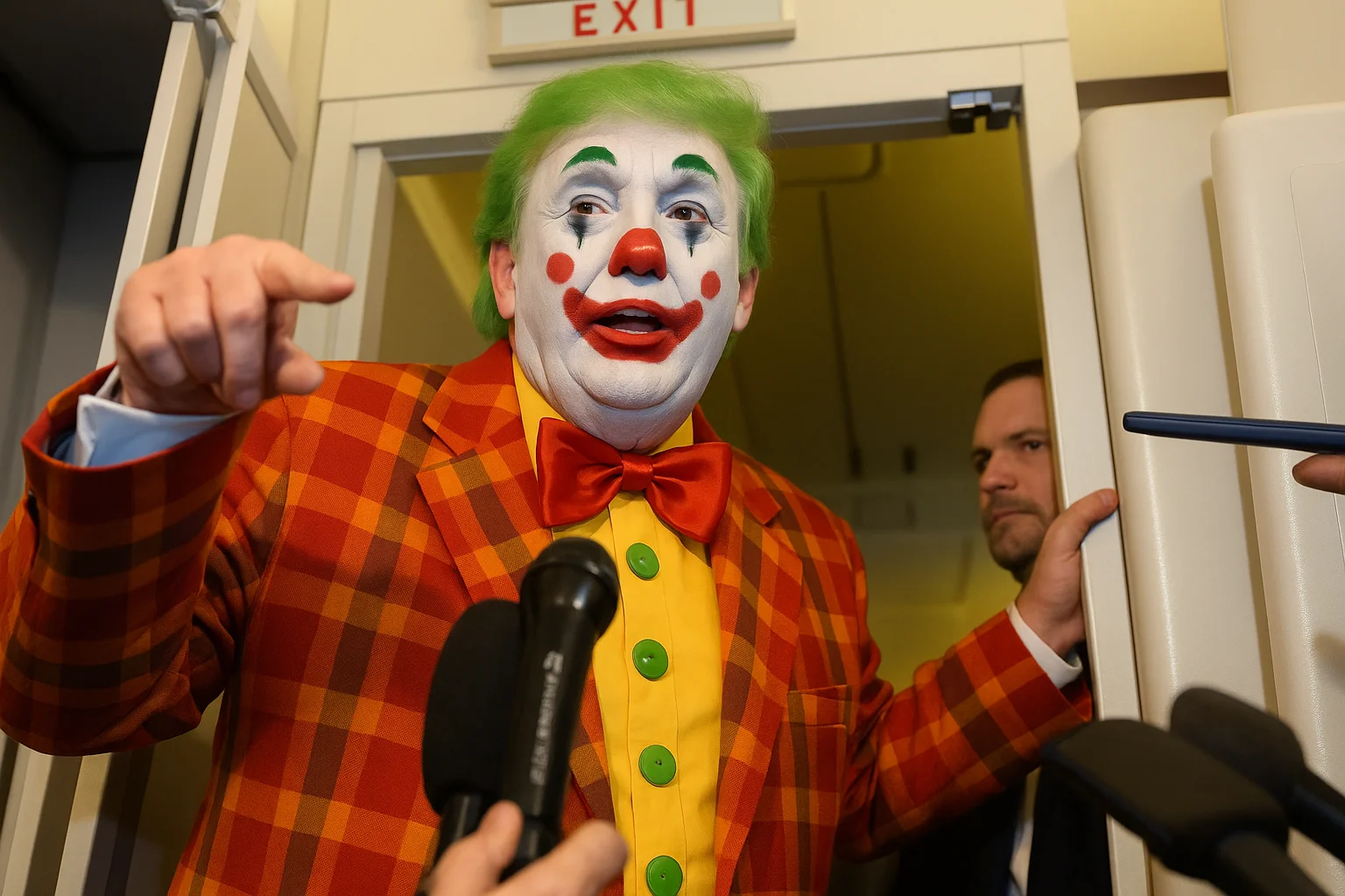 Donny Clown Doorway