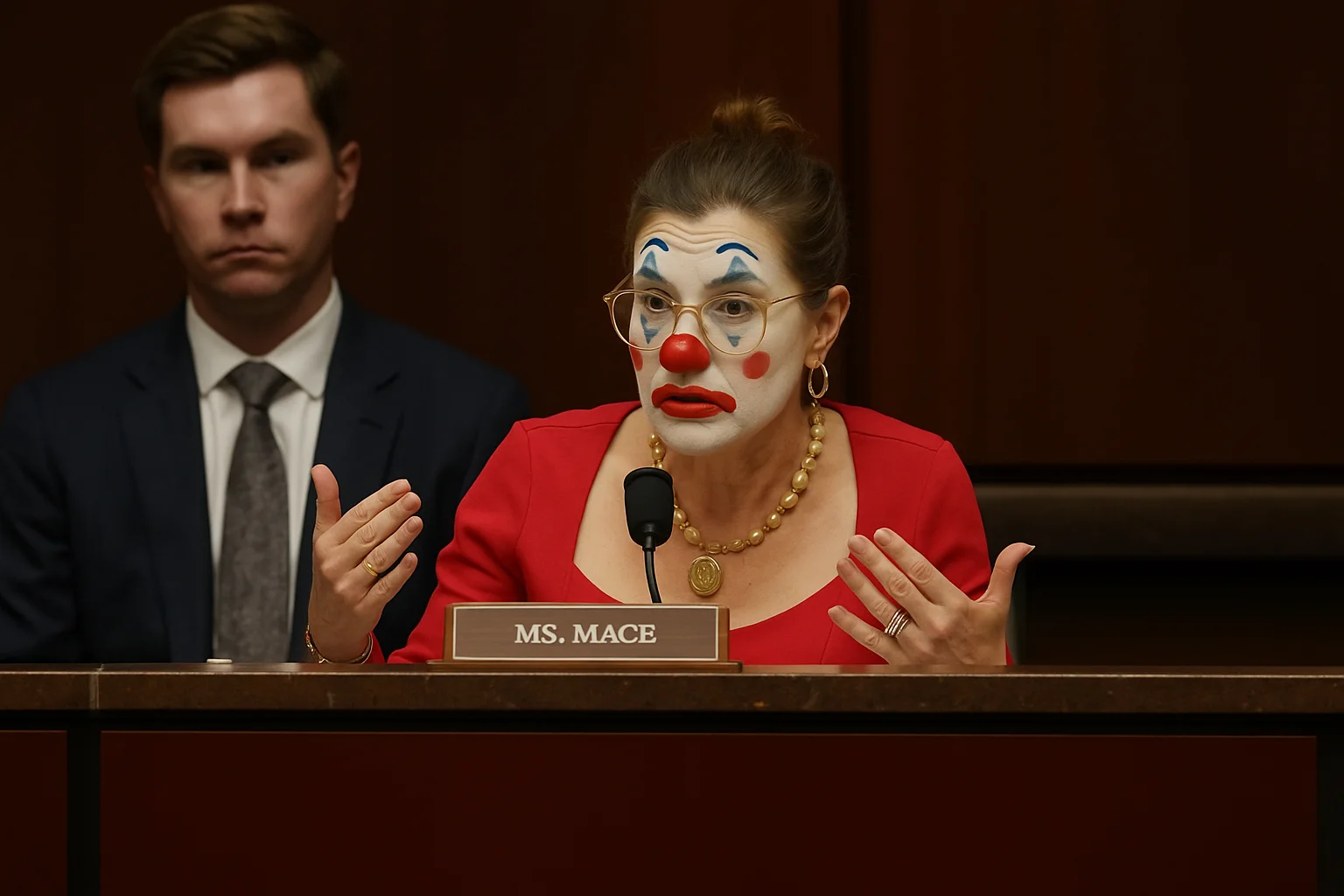Nancy Mace loses her shit